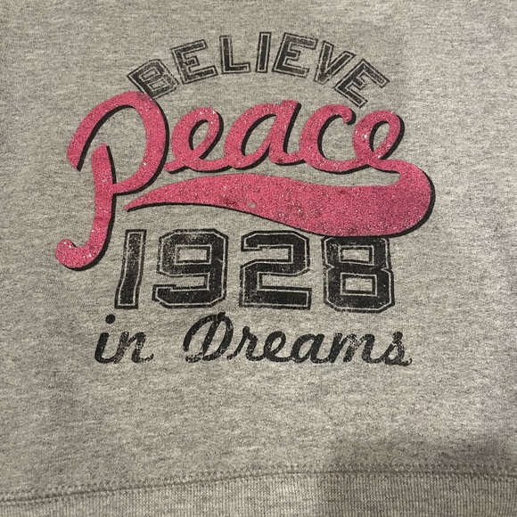 Hanes Girls Graphic Sweatshirt - Picture 5 of 5